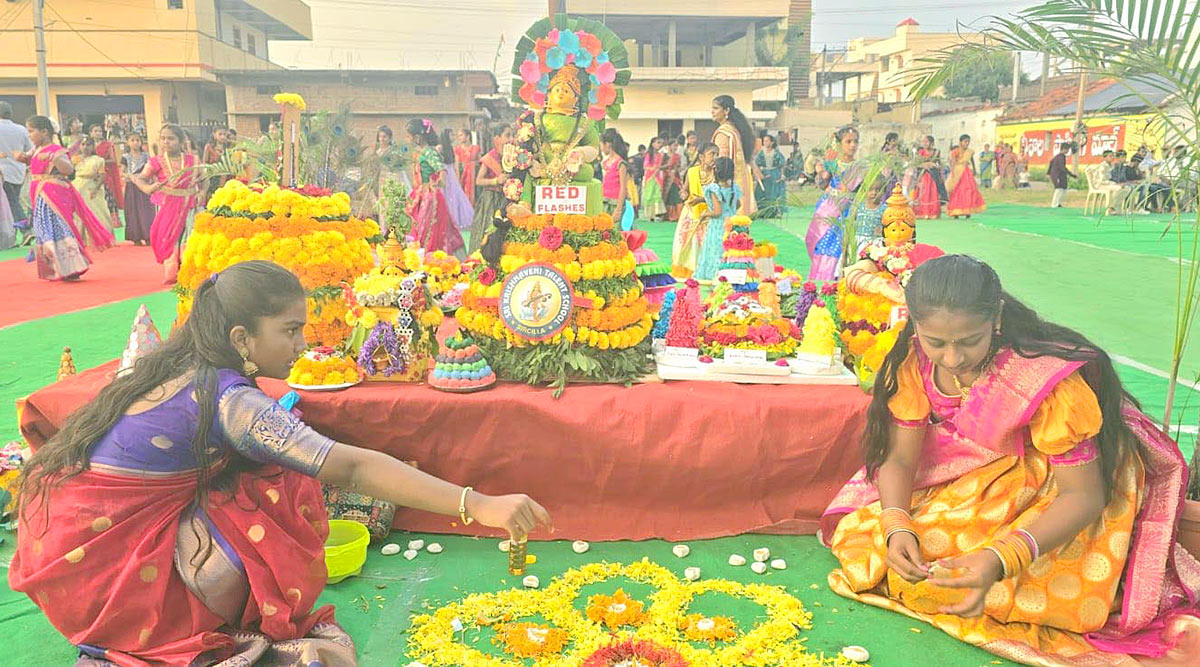 Bathukamma celebrations from today Photos38