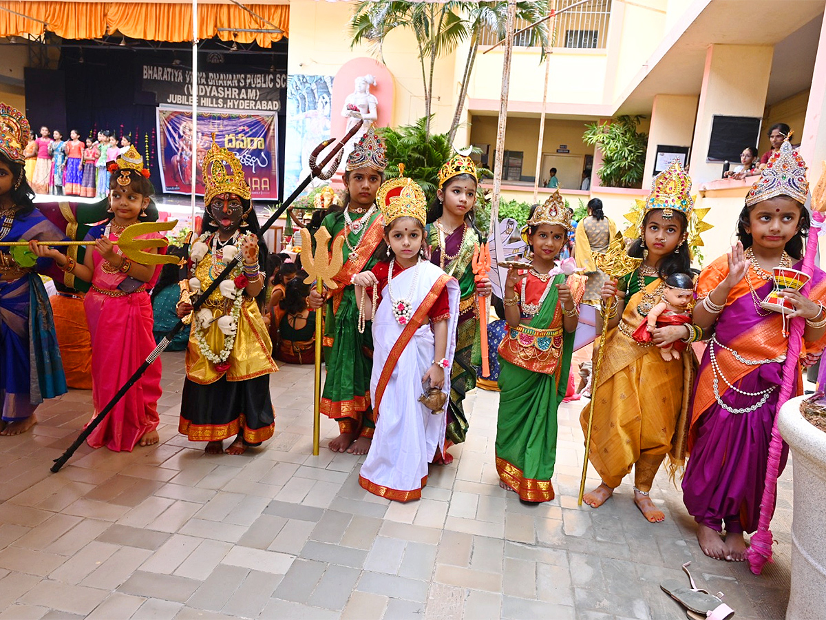 Dussehra celebrations at Bharatiya Vidya Bhavan Public School7