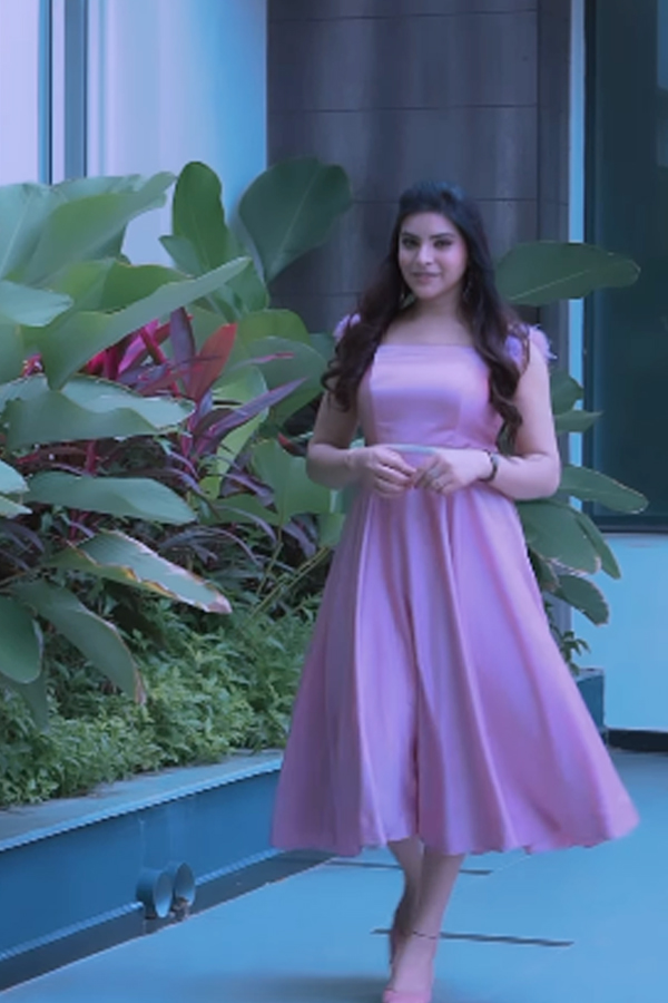 Bigg Boss Fame Priyanka Singh Stunning Photos In Pink Frock11