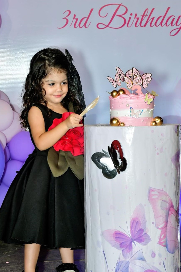 Bigg Boss Actor Ali reza daughter Birthday Celebrations Photos7