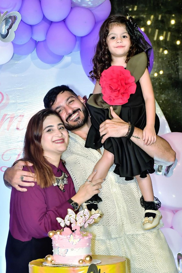 Bigg Boss Actor Ali reza daughter Birthday Celebrations Photos9