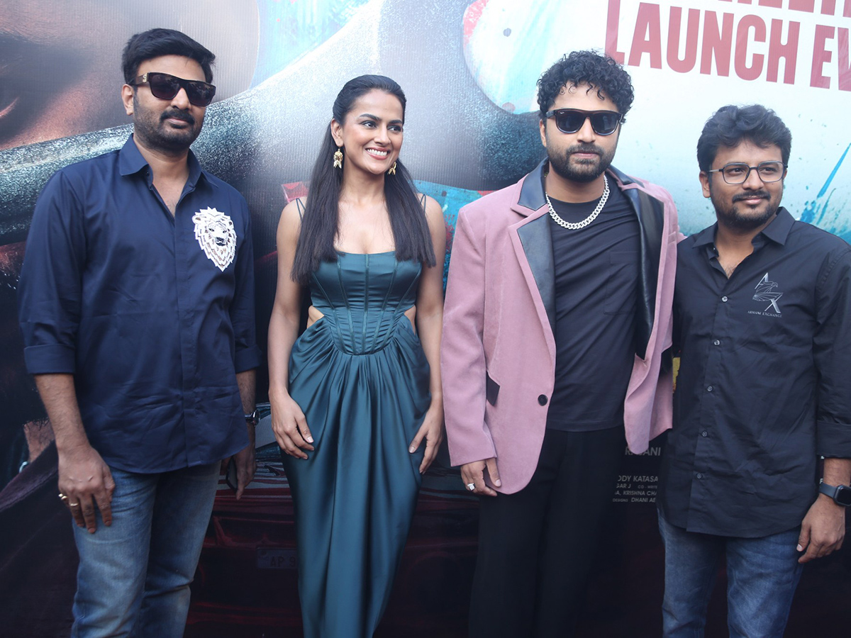 Vishwak Sen Mechanic Rocky Movie Trailer Launch Photos16