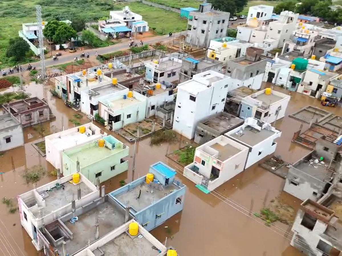 Pandameru river Flood in Raptadu Anantapur district22