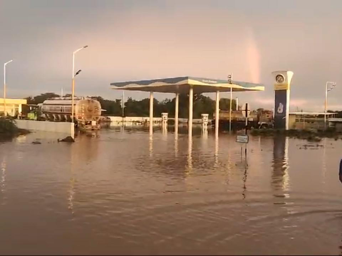 Pandameru river Flood in Raptadu Anantapur district9