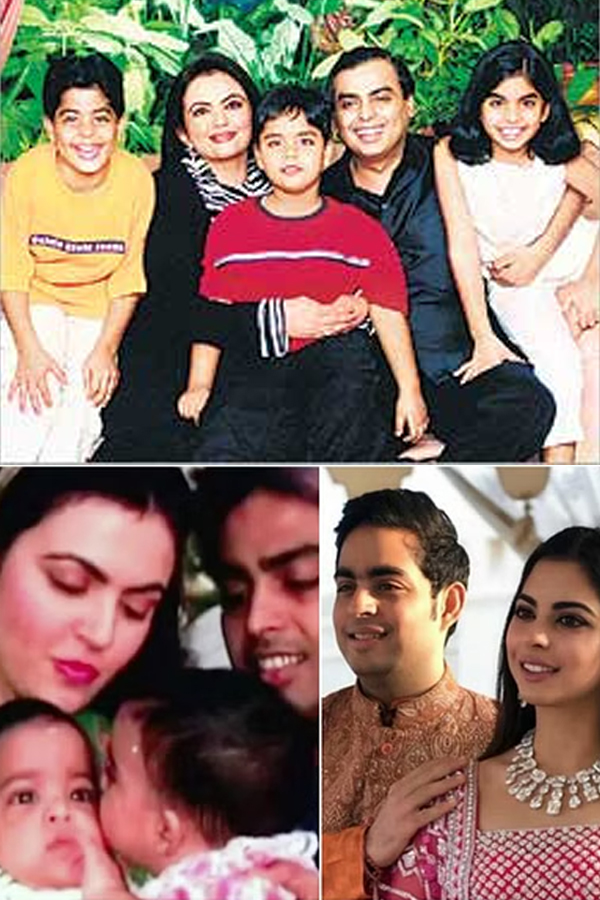 Birthday Special Isha and Akash Ambani Born Through IVF Rare Pics2