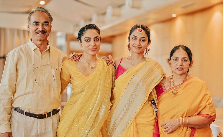 Sobhita Dhulipala Sister Samantha Shares Haldi Ceremony Photos in Social Media9