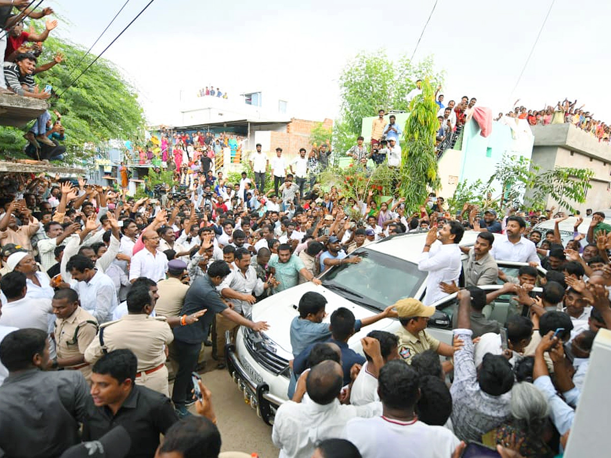 YS Jagan Visuals At Kadapa Badvel Victims House Photos11