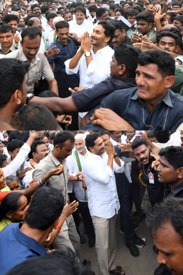 YS Jagan meets diarrhea victims in Gurla 19