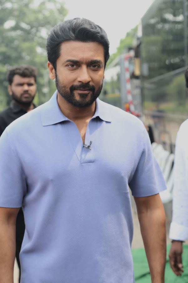 Hero Surya Visit Hyderabad For Kanguva Press Meet8