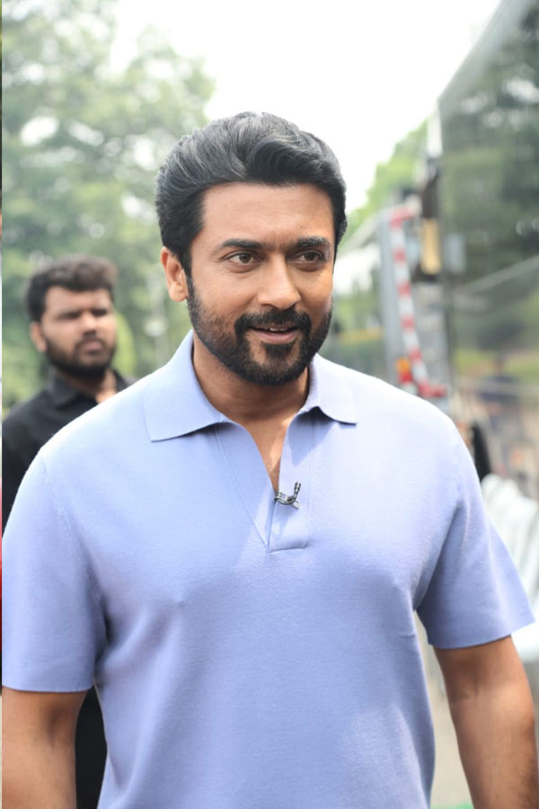 Hero Surya Visit Hyderabad For Kanguva Press Meet7