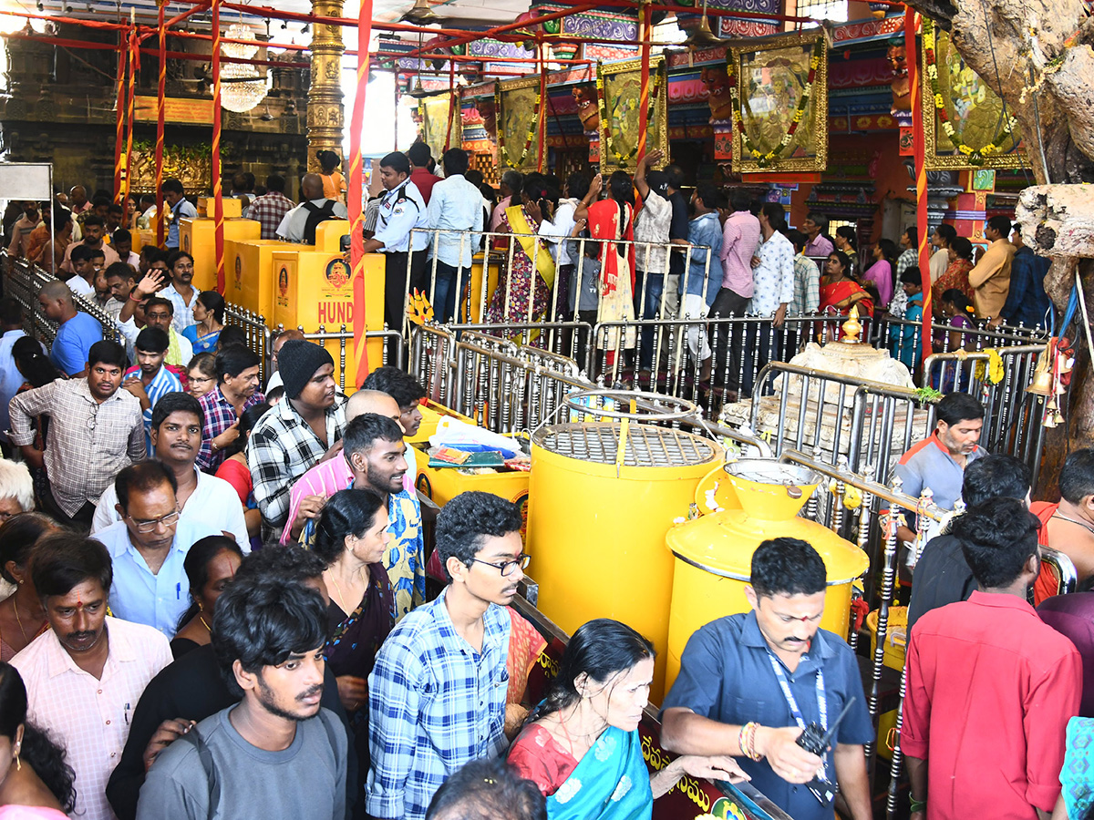 Heavy Rush at Vijayawada Durga Temple Photos15