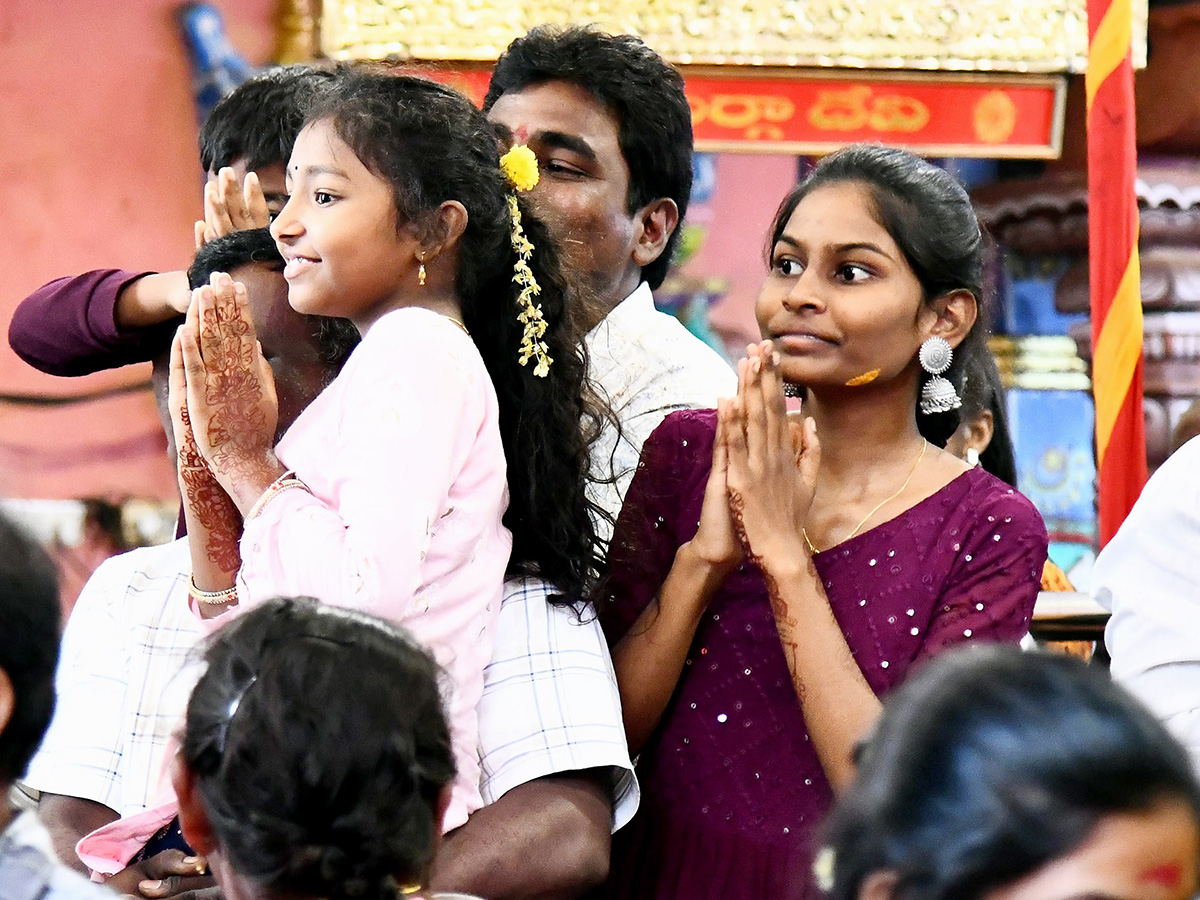 Heavy Rush at Vijayawada Durga Temple Photos19