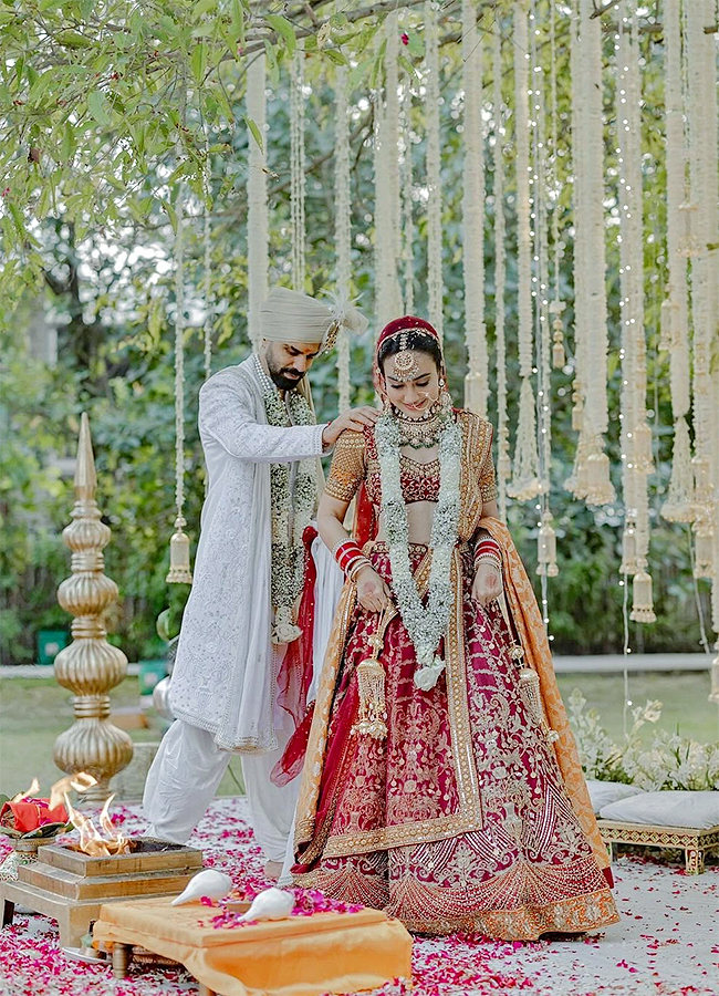 Surbhi Jyoti And Sumit Suri Are Now Married Viral Photos8