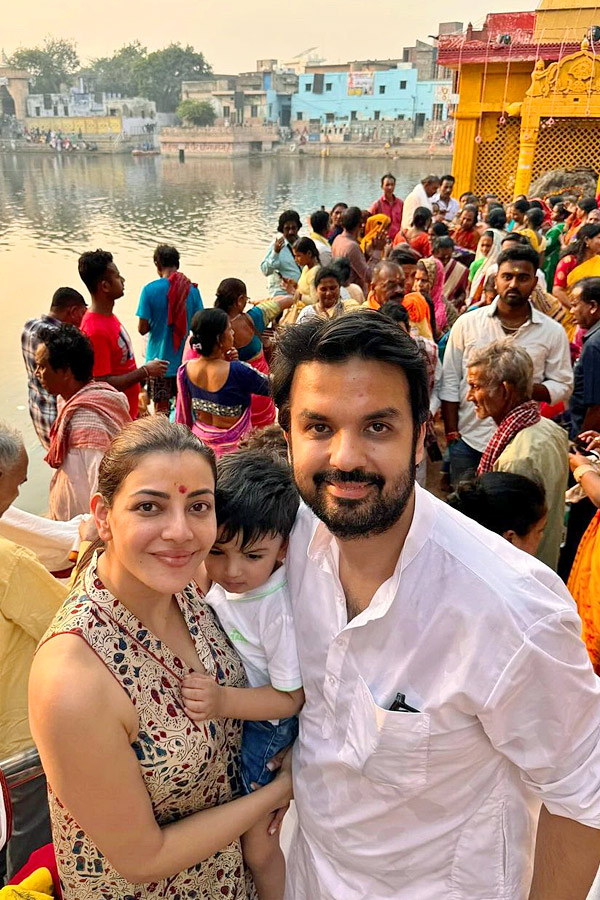 Actress Kajal Agarwal Shares 4th Wedding Anniversary Photos In Social Media6