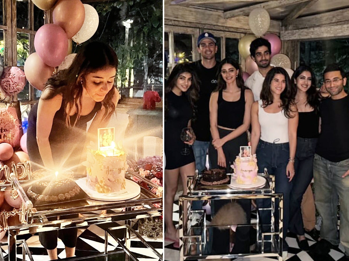 Ananya Panday celebrated her birthday with her boyfriend1