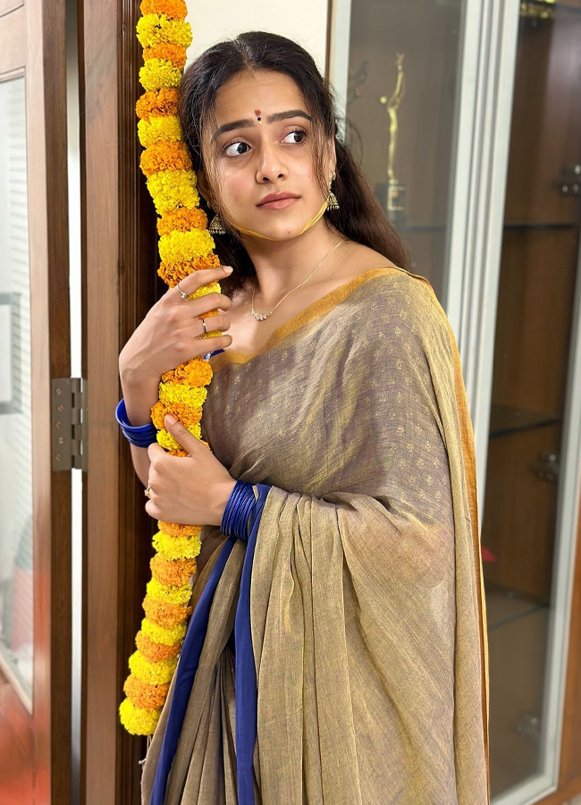 Vaishnavi Chaitanya diwali saree looks goes to viral7