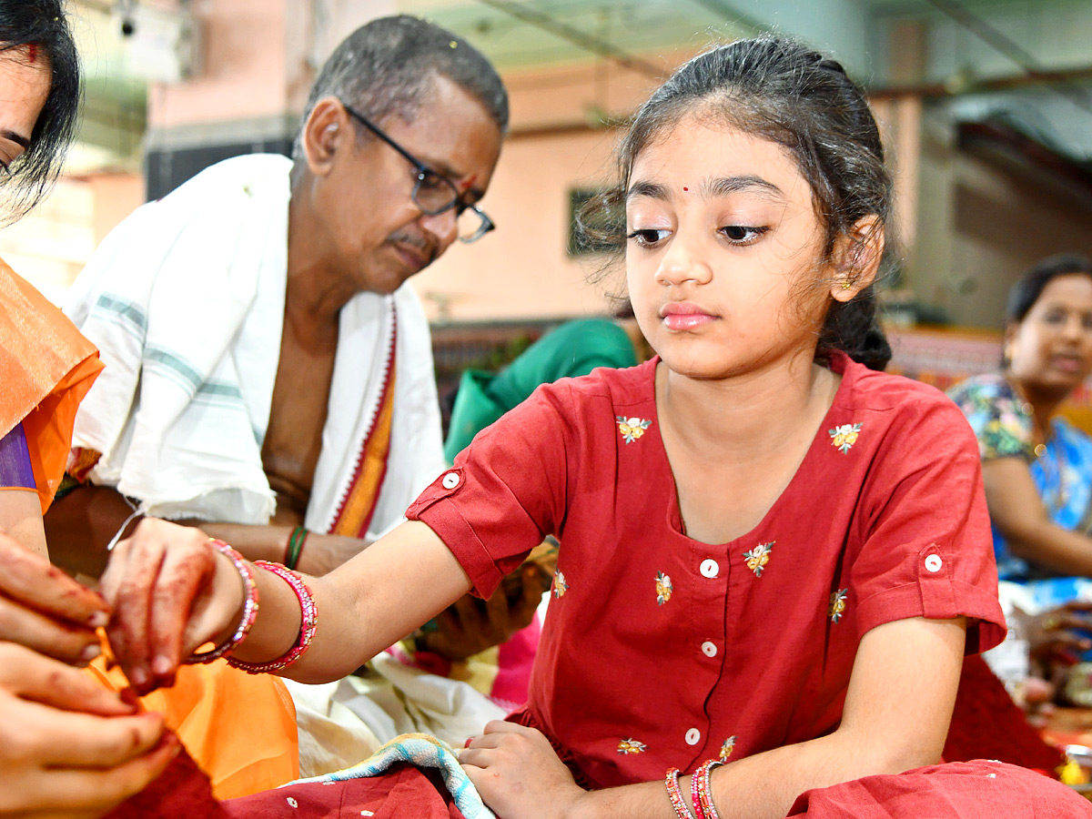 Second of Vijayawada Dasara Navaratri Alankaram, Gayatri Devi Alankaram Photos16