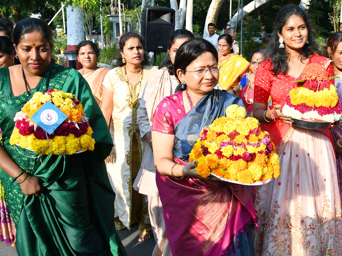 Bathukamma Celebrations at DGP office Photos11