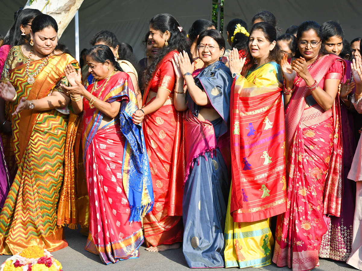 Bathukamma Celebrations at DGP office Photos12