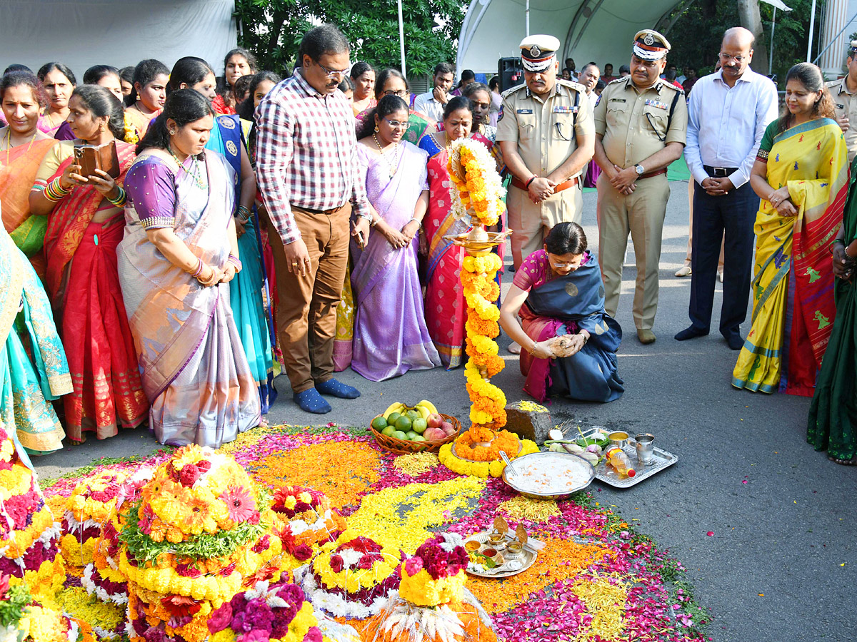 Bathukamma Celebrations at DGP office Photos15