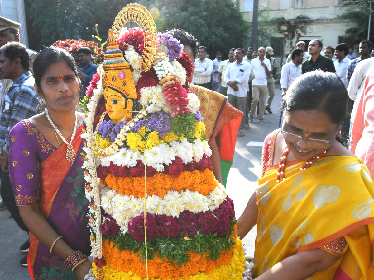 Bathukamma Celebrations at DGP office Photos17