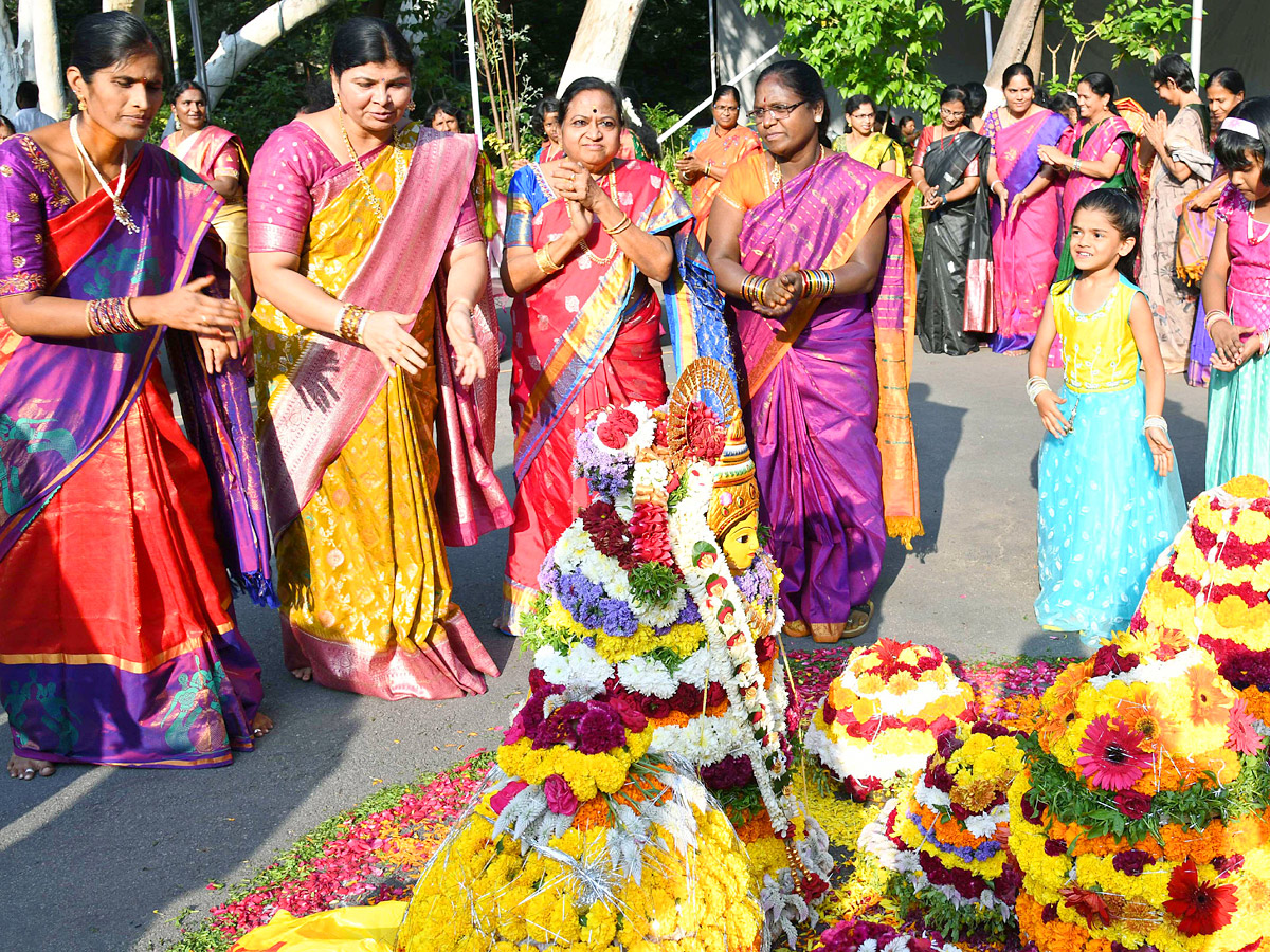 Bathukamma Celebrations at DGP office Photos4