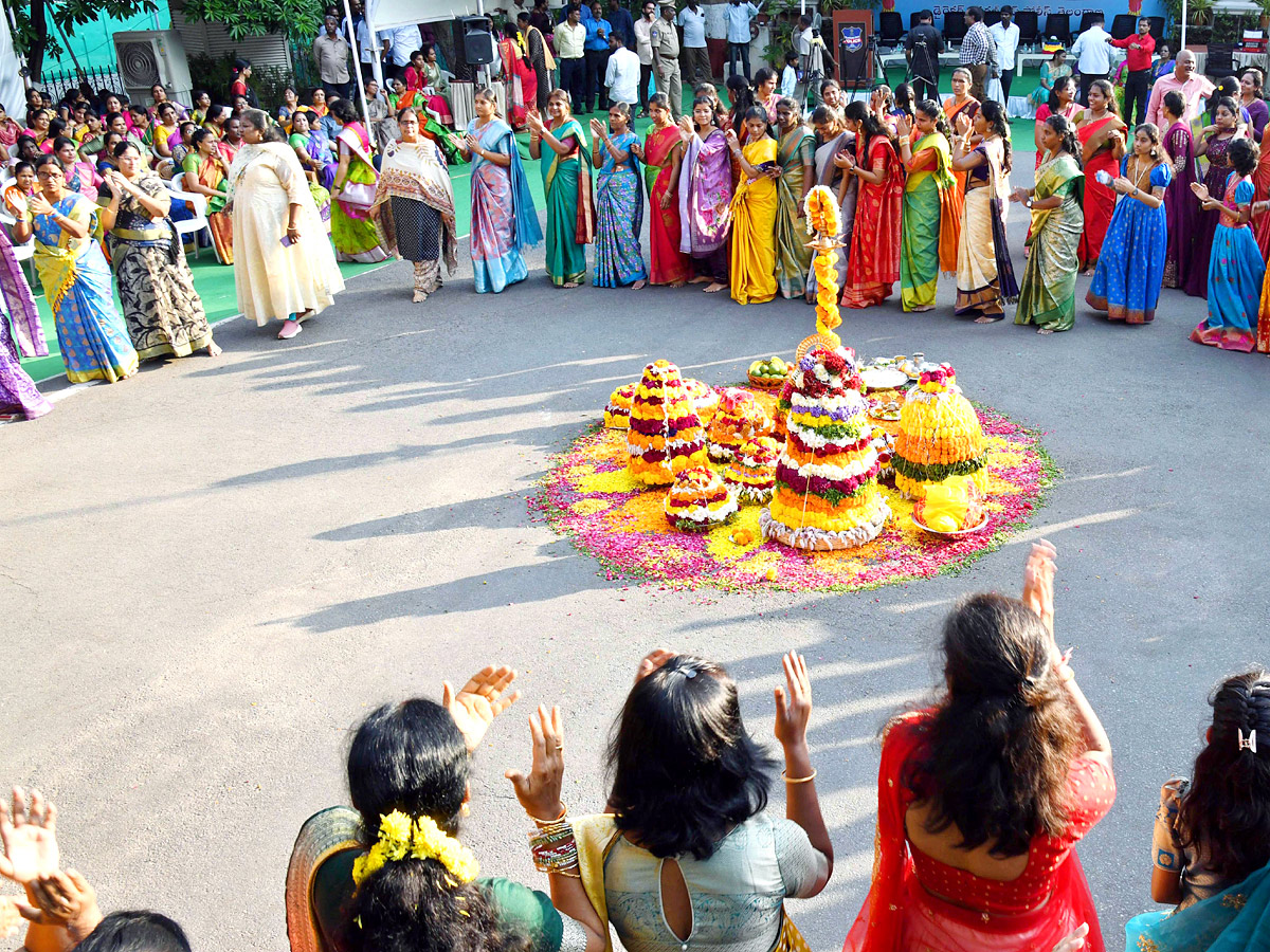 Bathukamma Celebrations at DGP office Photos5