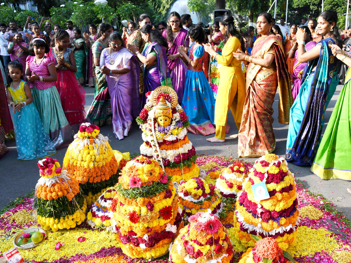 Bathukamma Celebrations at DGP office Photos6