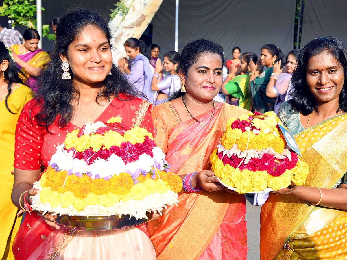 Bathukamma Celebrations at DGP office Photos9