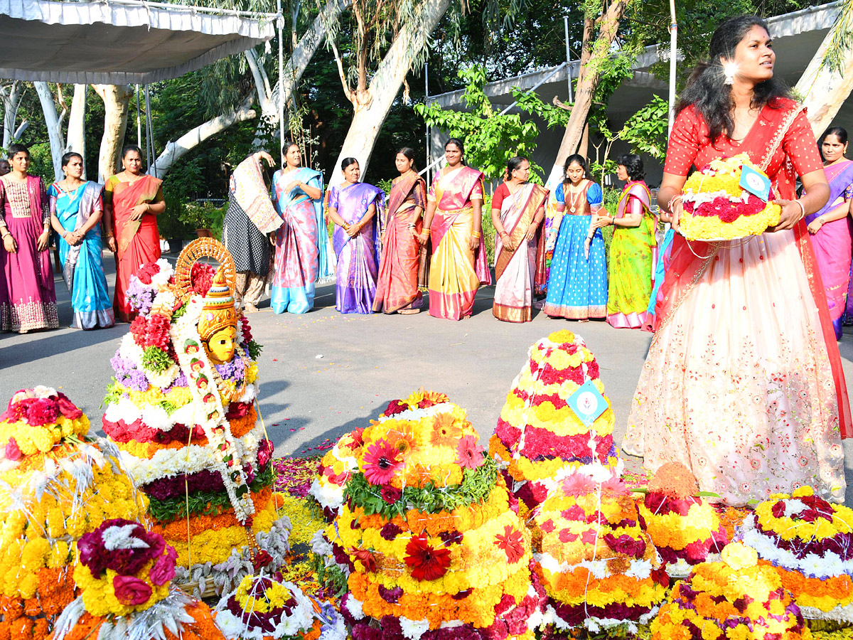 Bathukamma Celebrations at DGP office Photos10