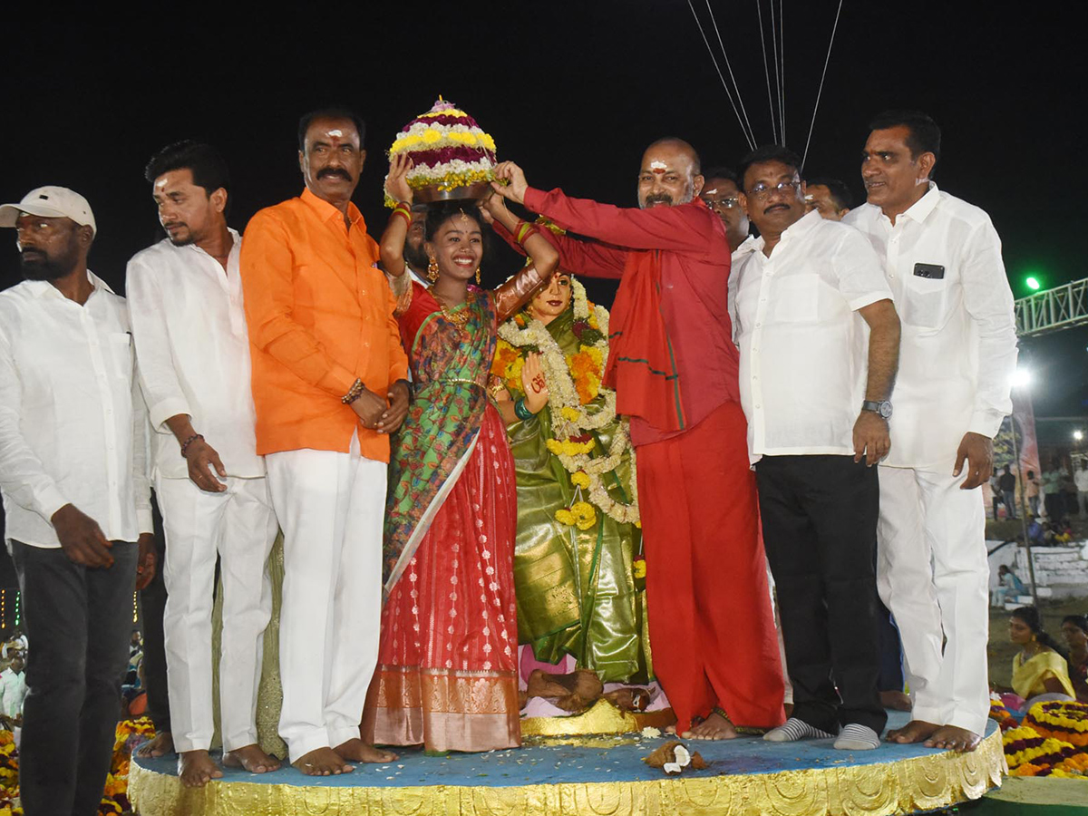 Bathukamma Celebrations at  Karimnagar District10