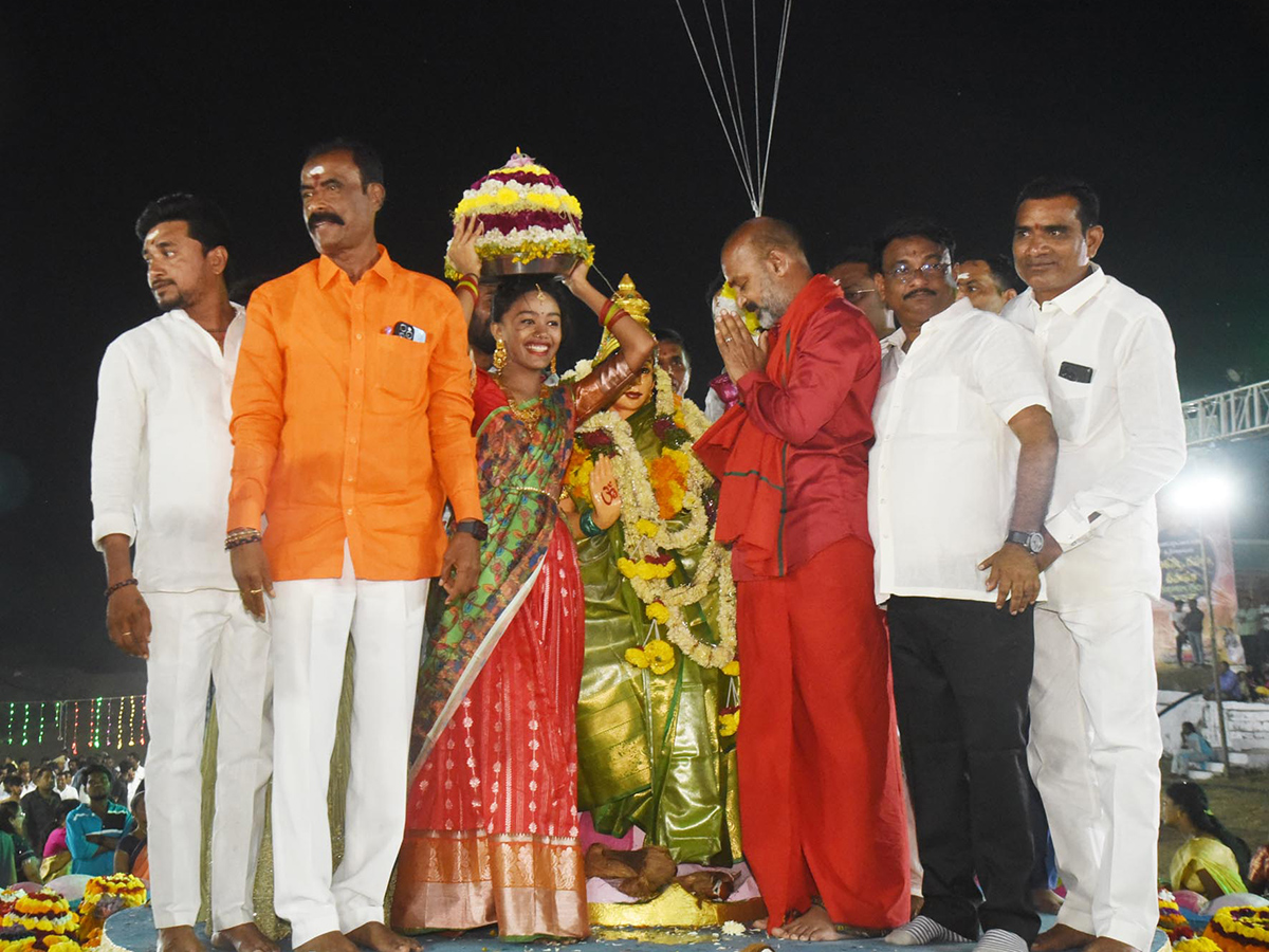 Bathukamma Celebrations at  Karimnagar District11