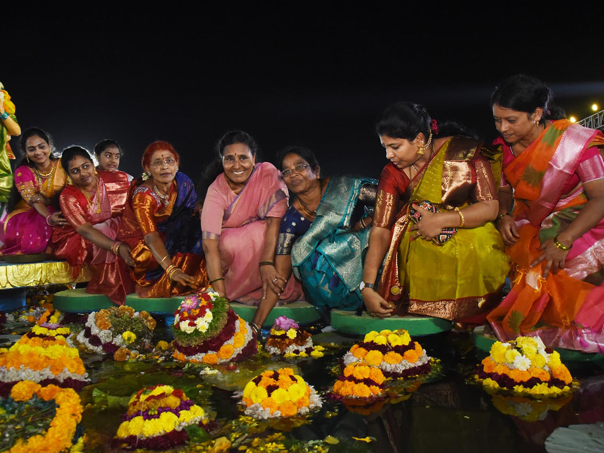 Bathukamma Celebrations at  Karimnagar District12