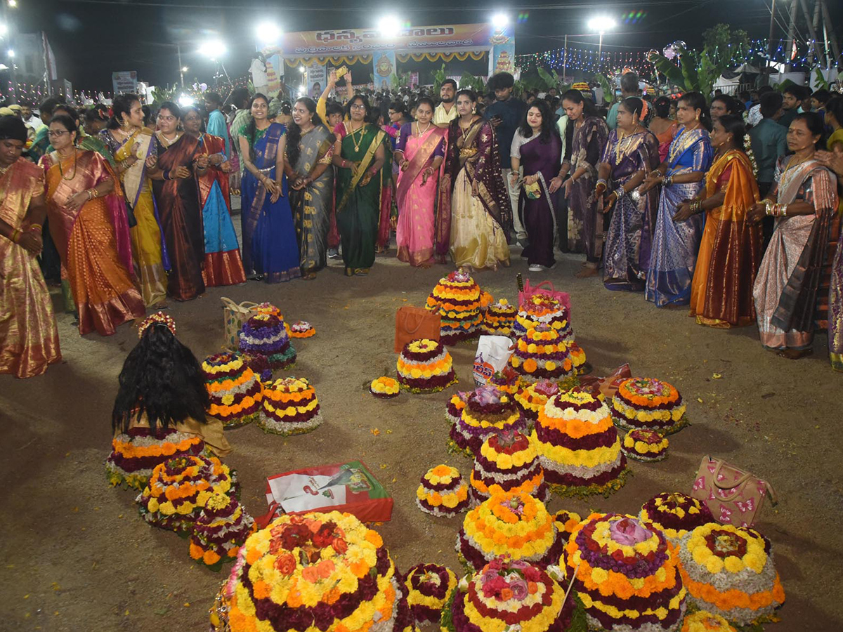 Bathukamma Celebrations at  Karimnagar District14