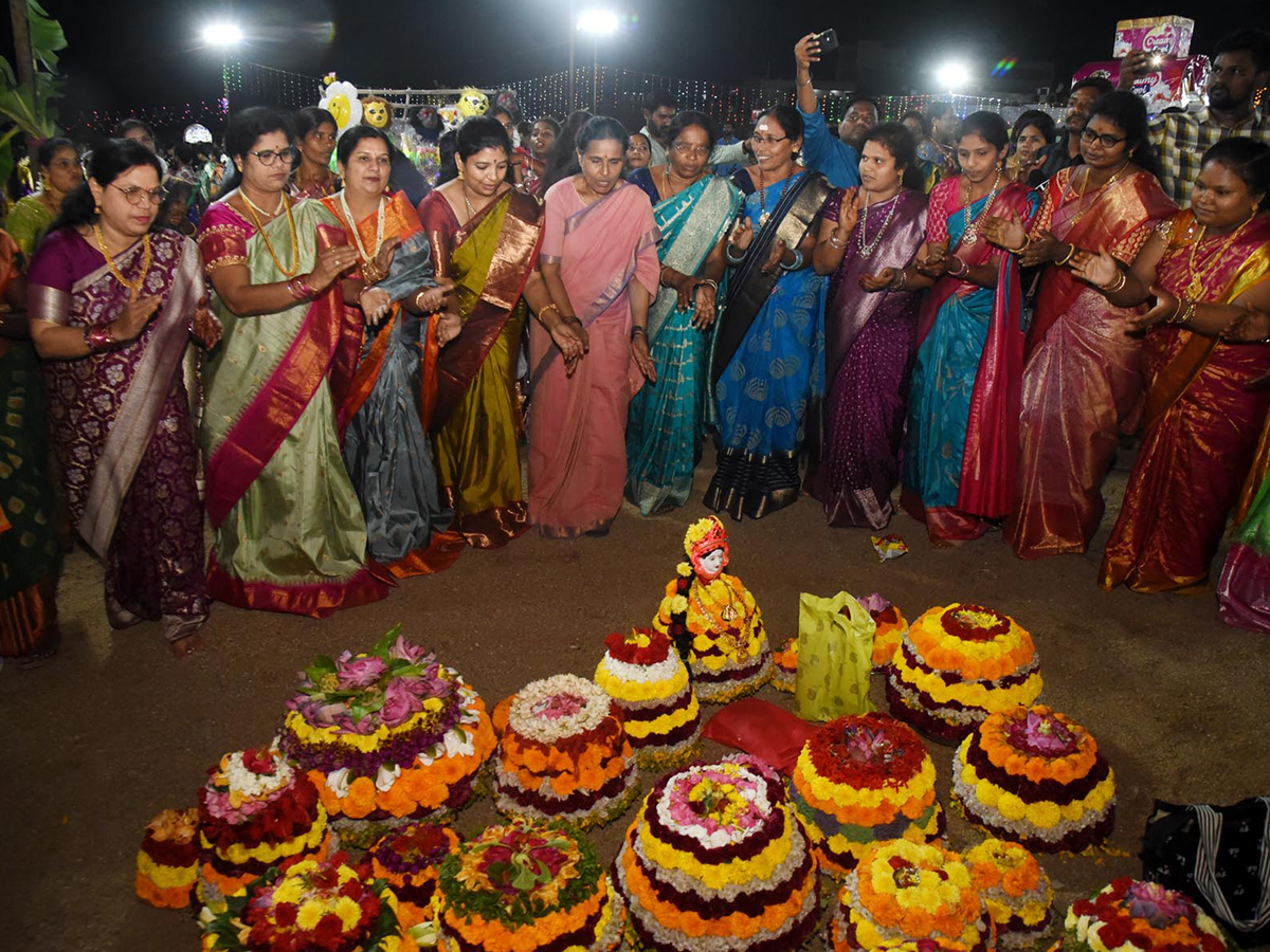 Bathukamma Celebrations at  Karimnagar District15