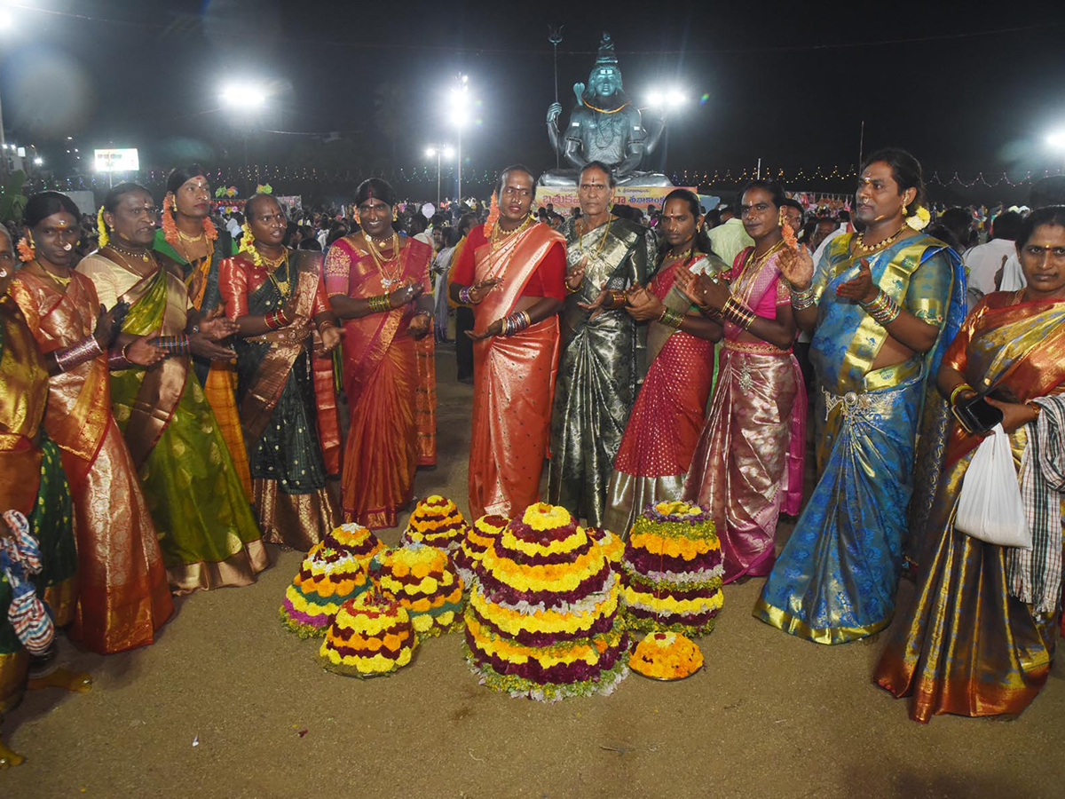 Bathukamma Celebrations at  Karimnagar District2