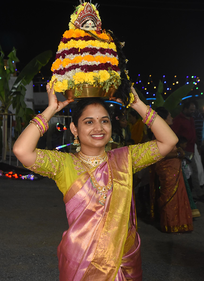 Bathukamma Celebrations at  Karimnagar District32