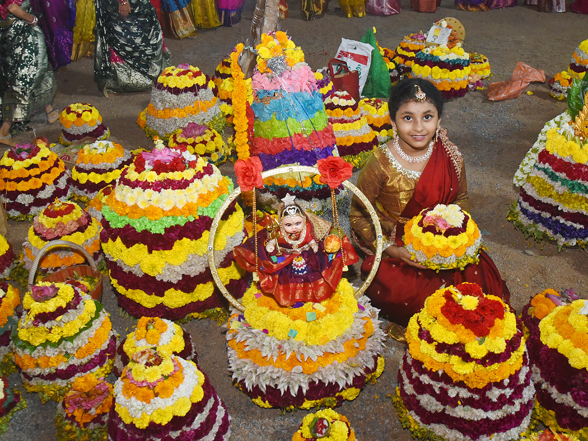 Bathukamma Celebrations at  Karimnagar District33