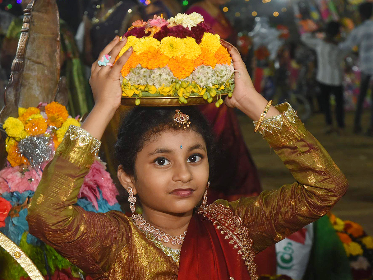 Bathukamma Celebrations at  Karimnagar District34