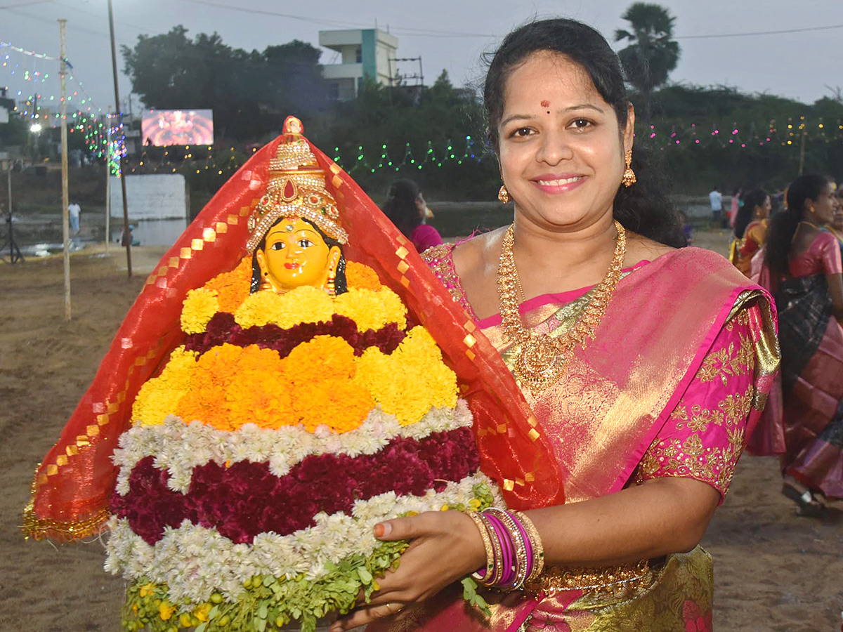 Bathukamma Celebrations at  Karimnagar District36