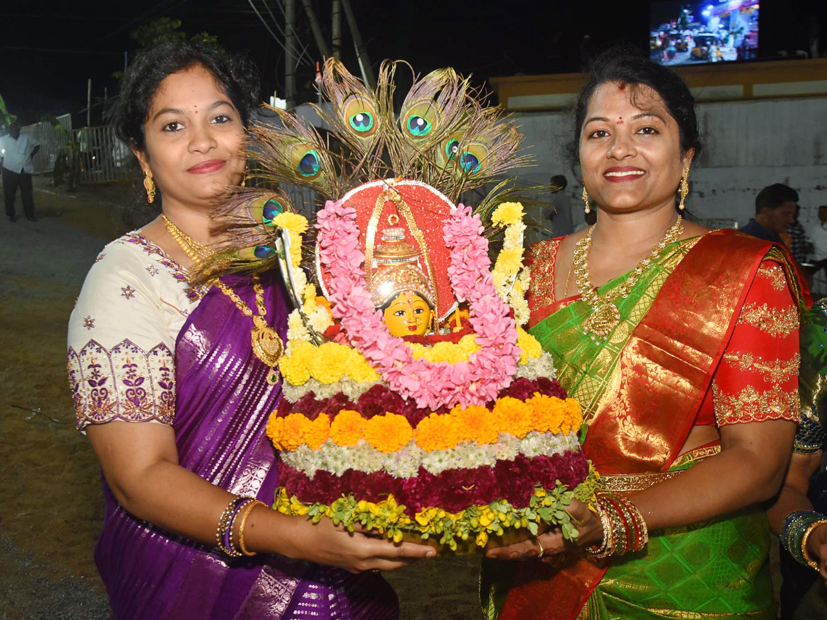 Bathukamma Celebrations at  Karimnagar District39