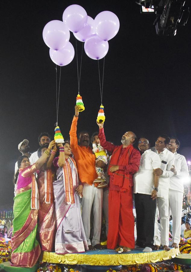 Bathukamma Celebrations at  Karimnagar District9