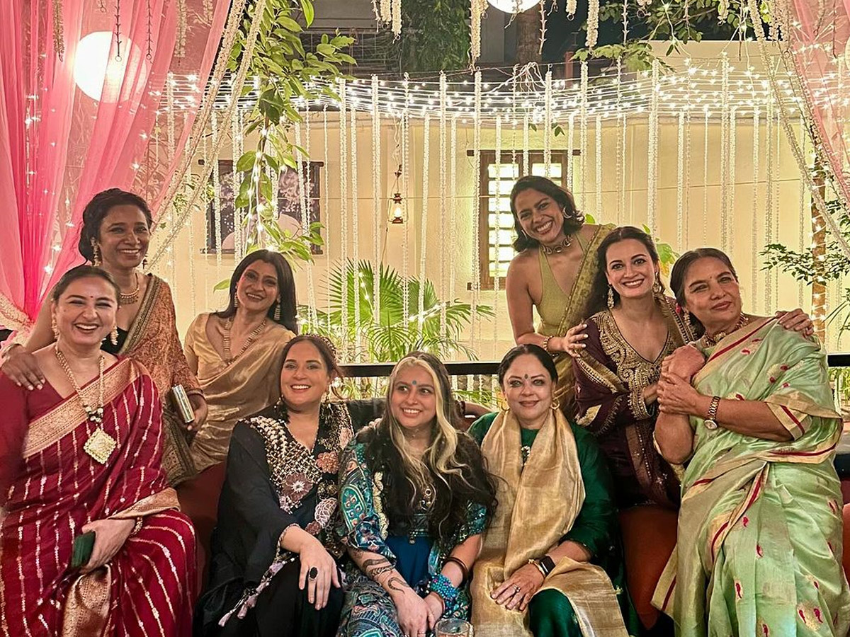 Diwali 2024: Richa Chadha, Dia Mirza, Konkona Sen Sharma And Others From Shabana Azmi's Party Photos2