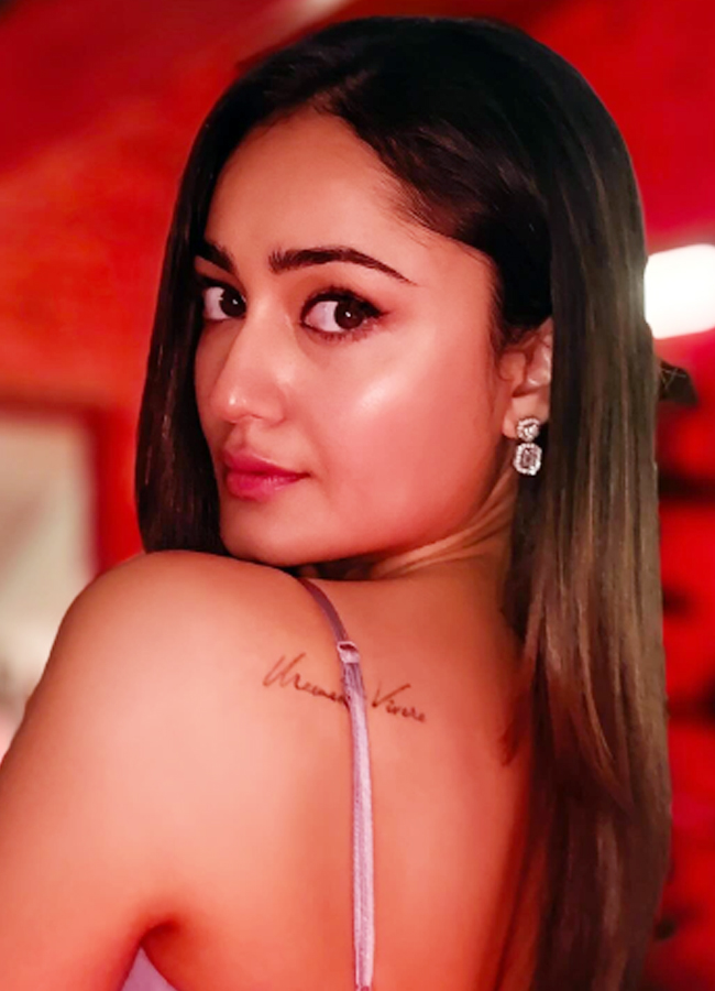 Tridha Choudhury Secret Tattoo On The Back12