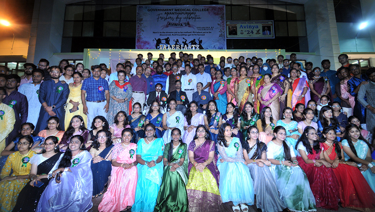 Anantapur Medical Student Freshers Day Program Photos30