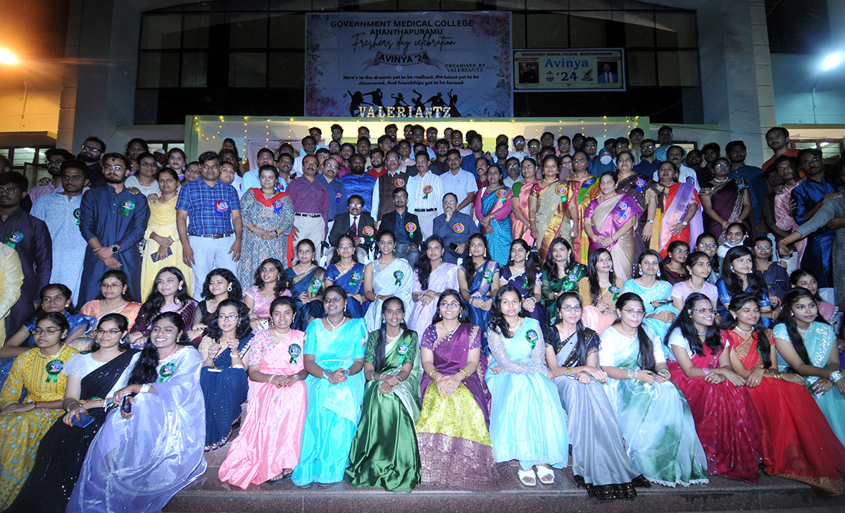 Anantapur Medical Student Freshers Day Program Photos31