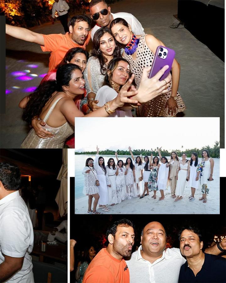 Anil Kumar Chalamalasetty 50th birthday celebration at Maldives viral photos15