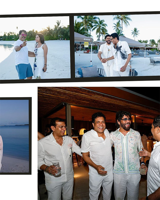 Anil Kumar Chalamalasetty 50th birthday celebration at Maldives viral photos25