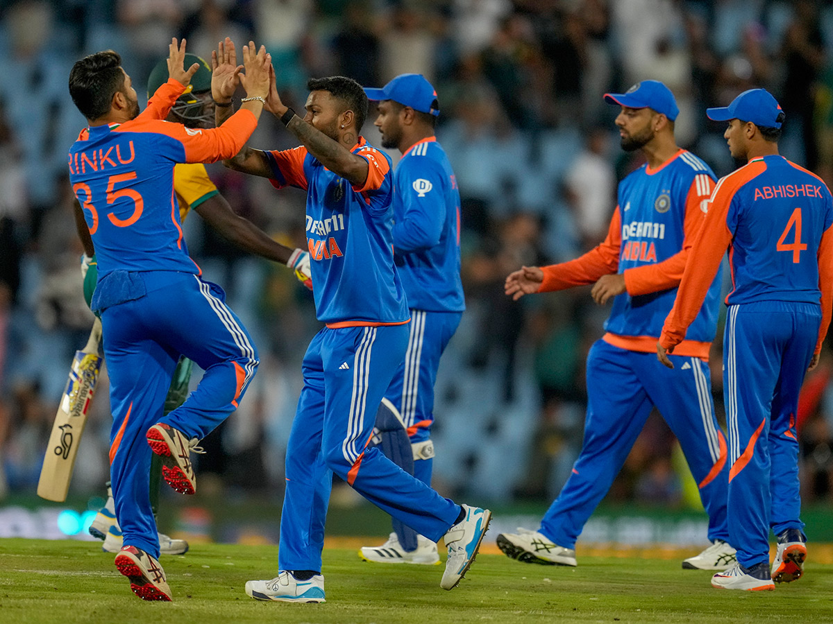 Third T20 International cricket match between South Africa and India20