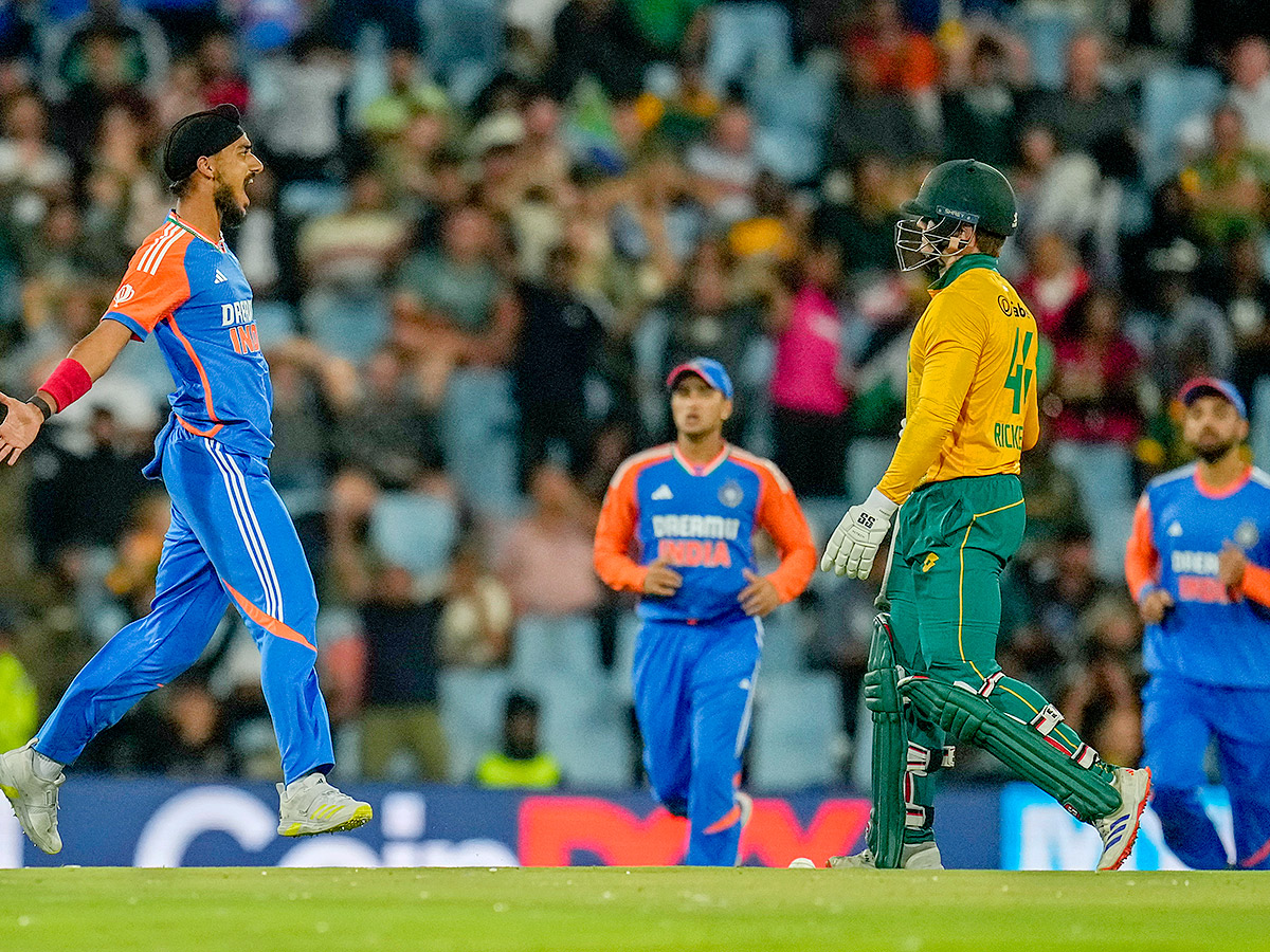 Third T20 International cricket match between South Africa and India38